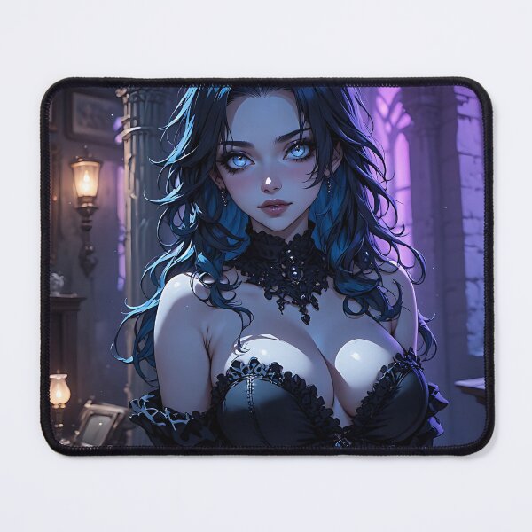 Item preview, Hot Halloween Anime Goth Girl Waifu 208 designed and sold by Your New Fixation.