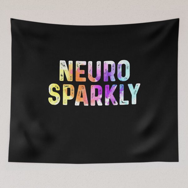 Item preview, Neuro Sparkly SPED Teacher designed and sold by Randomera.