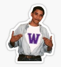 Williams College Obama Sticker Sticker