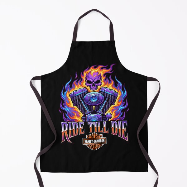 Item preview, Ride Till Die Harley Davidson Bold Motorcycle Lifestyle Artwork designed and sold by enzoade.
