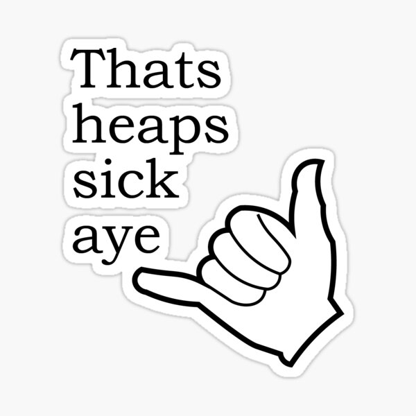 Item preview, Thats heaps sick aye - Funny Trent from Punchy designed and sold by YeaNaAussieMate.