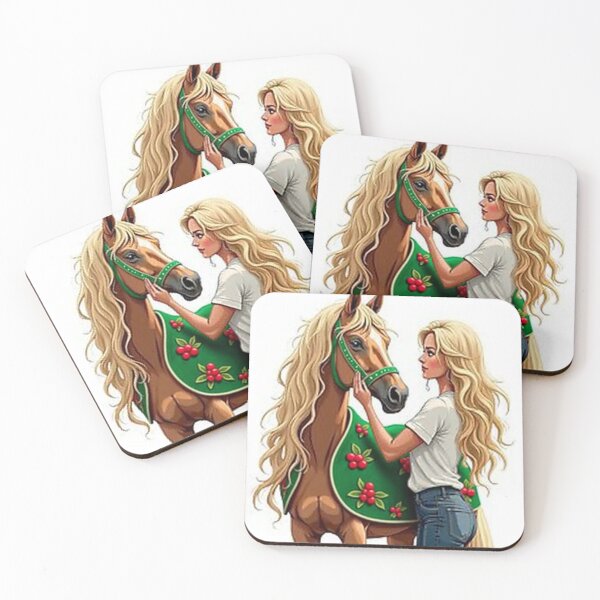 Item preview, Palomino Princess Cosmic Companion Festive Design  designed and sold by highvibz72.