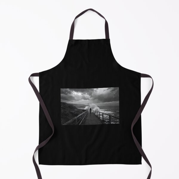 Item preview, Walking into the Storm - Ocean Lover Black and White Fine Art designed and sold by islam gamal.