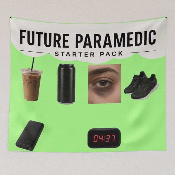 Item preview, Future Paramedic starter pack designed and sold by DamioPolArt.