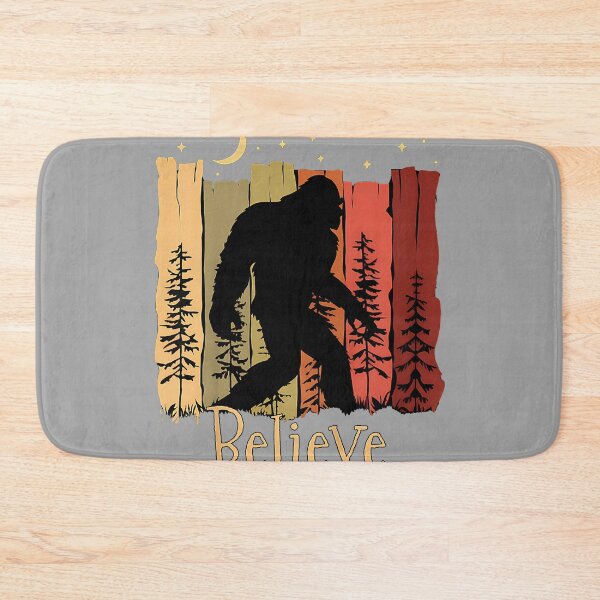 Item preview, Bigfoot with Trees Moon Stars Sasquatch Believe Bigfoot designed and sold by GreggRoss.