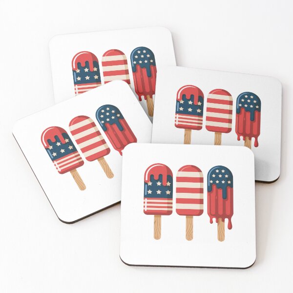 Item preview, 4th of July Popsicle Red White Blue American Flag Patriotic  designed and sold by TyraYoung.