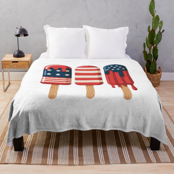 Item preview, 4th of July Popsicle Red White Blue American Flag Patriotic  designed and sold by TyraYoung.