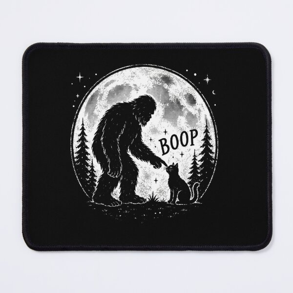 Item preview, Bigfoot Cat Boop Full Moon designed and sold by Bralipse.