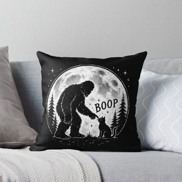 Item preview, Bigfoot Cat Boop Full Moon designed and sold by Bralipse.