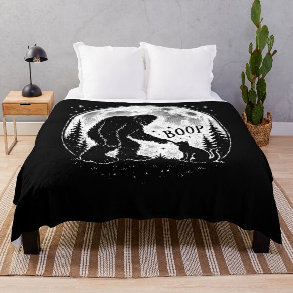 Item preview, Bigfoot Cat Boop Full Moon designed and sold by Bralipse.