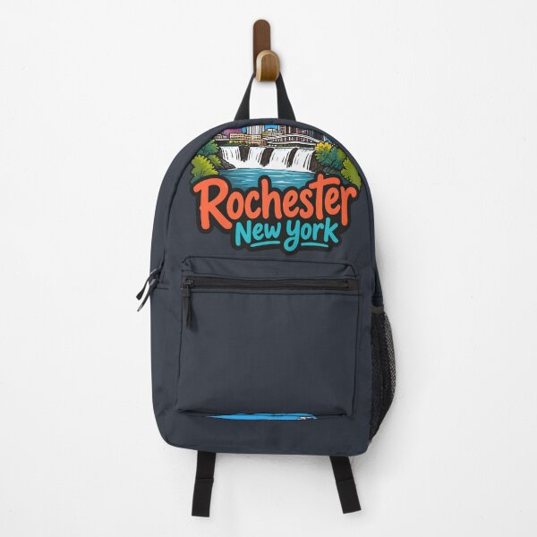 Item preview, Rochester New York Cute Skyline Retro Cityscape designed and sold by HowToCanadian.