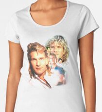 Patrick Swayze Mural Women's Premium T-Shirt