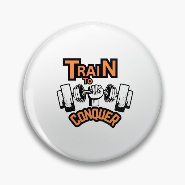 Item preview, Train to Conquer Gym Motivation designed and sold by STILQ-FASHION.