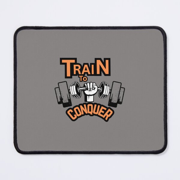 Item preview, Train to Conquer Gym Motivation designed and sold by STILQ-FASHION.