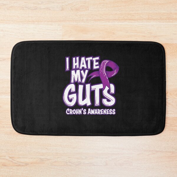 Item preview, Crohn's Awareness Gift Funny I Hate My Guts Purple Ribbon Performance designed and sold by FrankIsabel.