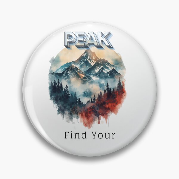 Item preview, Find Your Peak T-shirt for Mountain Lovers T-Shirt designed and sold by Lopez-Design.