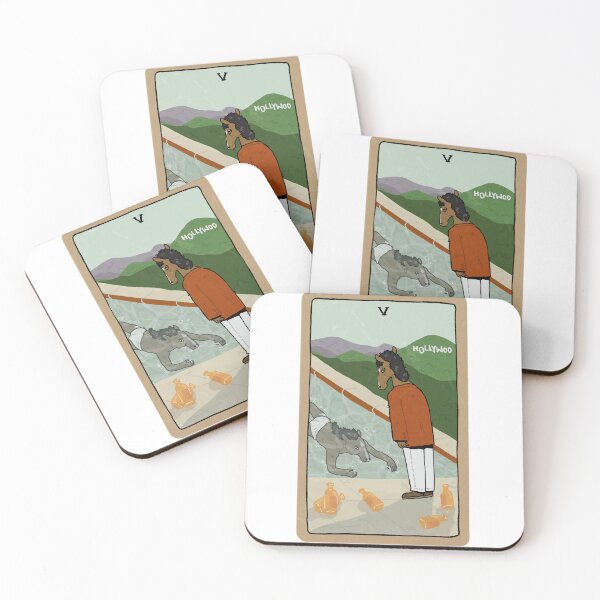 Item preview, Tarot card, Minor arcana, Fiver of Cups designed and sold by RNASstuff.