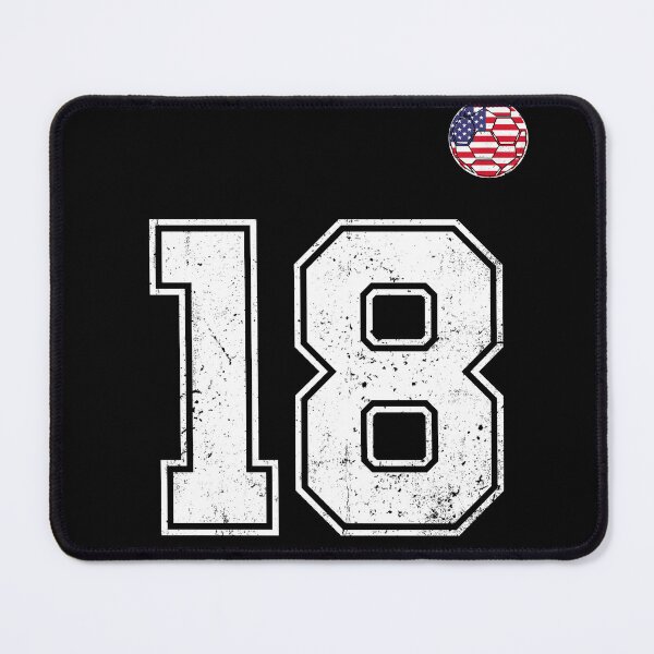 Item preview, Soccer player Jersey number 18 Usa Fans designed and sold by RoyesButler.