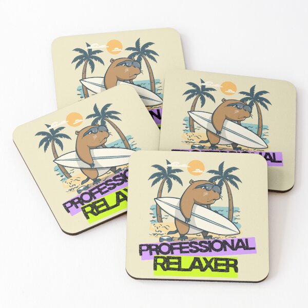 Item preview, Professional Relaxer Capybara Style designed and sold by Lopez-Design.