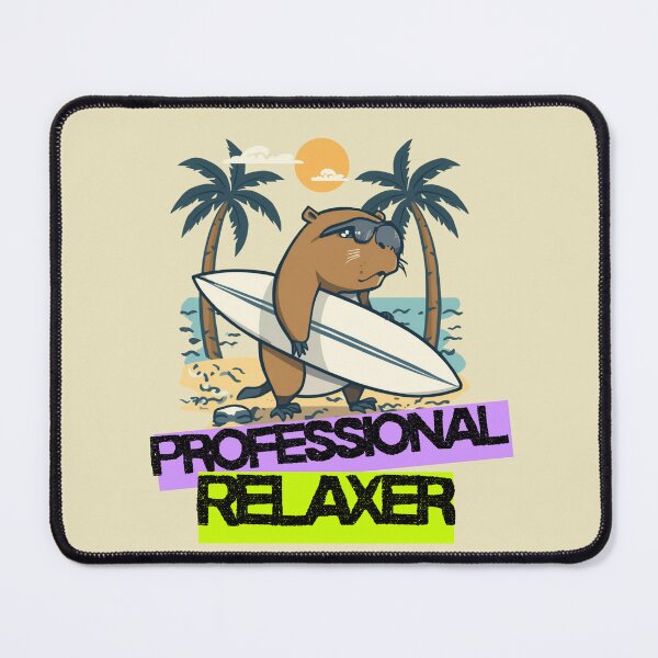 Item preview, Professional Relaxer Capybara Style designed and sold by Lopez-Design.