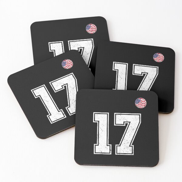 Item preview, Soccer player Jersey number 17 Usa Fans designed and sold by RoyesButler.