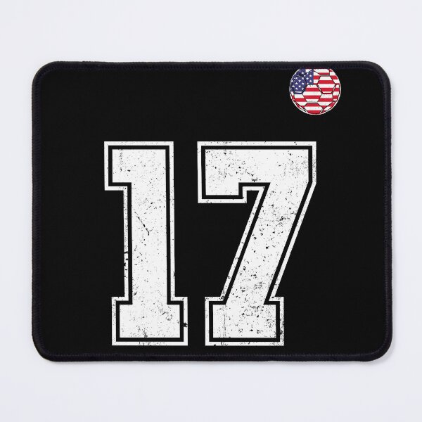 Item preview, Soccer player Jersey number 17 Usa Fans designed and sold by RoyesButler.