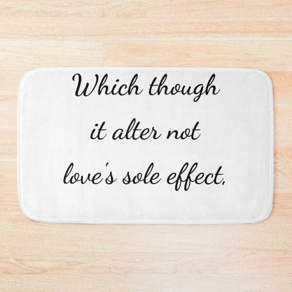 Item preview, "Which though it alter not love's sole effect," - handwriting black designed and sold by ariksworld.