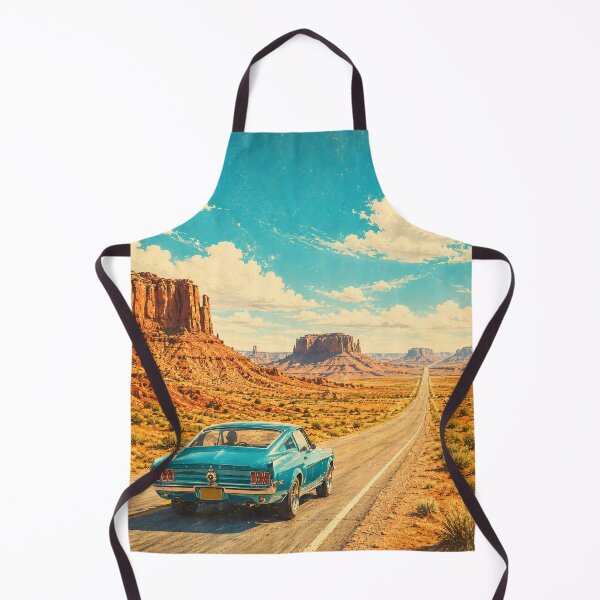 Item preview, Retro Desert Highway Adventure designed and sold by smktheduck.