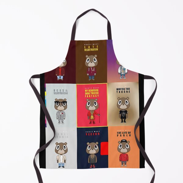 Item preview, Kanyesss Character Album Poster designed and sold by LooneySkins.