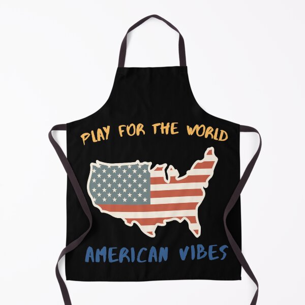 Item preview, Play For The World American Vibes Retro USA Design designed and sold by NeO² Studio.
