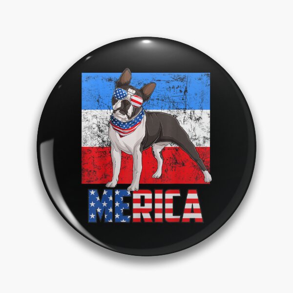 Item preview, merica boston terrier  designed and sold by mariazin.