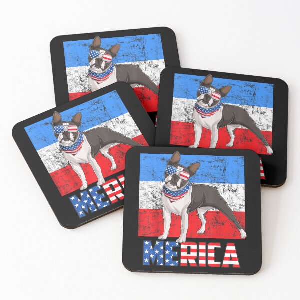 Item preview, merica boston terrier  designed and sold by mariazin.