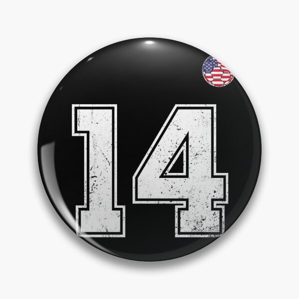 Item preview, Soccer player Jersey number 14 Usa Fans designed and sold by RoyesButler.