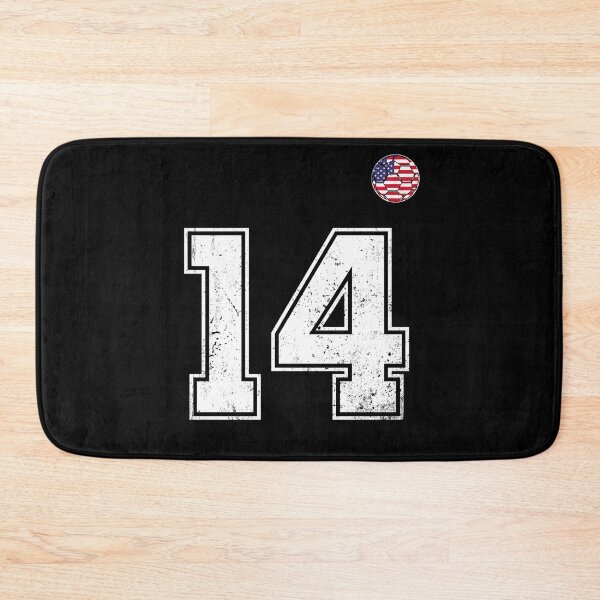 Item preview, Soccer player Jersey number 14 Usa Fans designed and sold by RoyesButler.