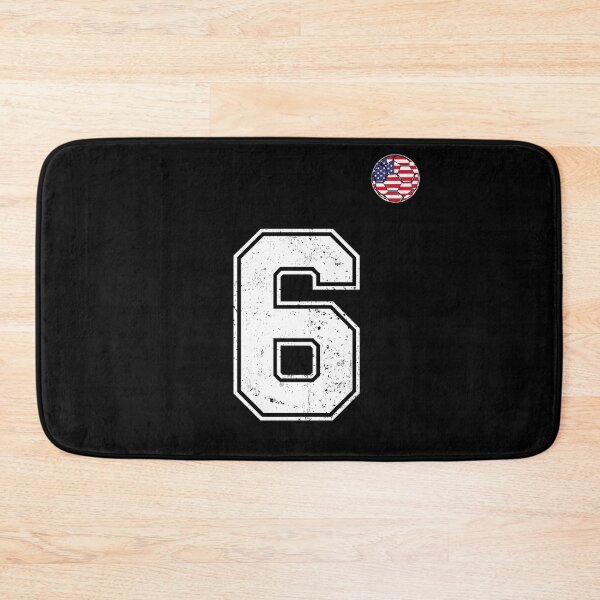 Item preview, Soccer player Jersey number 6 Usa Fans designed and sold by RoyesButler.