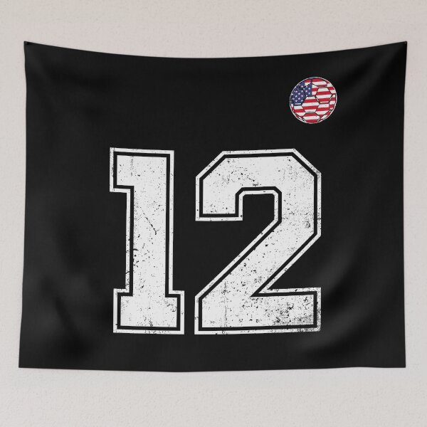 Item preview, Soccer player Jersey number 12 Usa Fans designed and sold by RoyesButler.