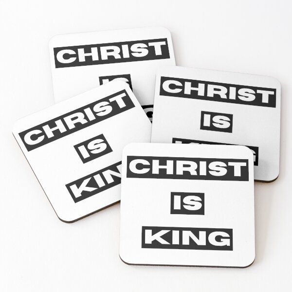 Item preview, Christ Is King – Bold Christian Faith Typography designed and sold by Wesli.