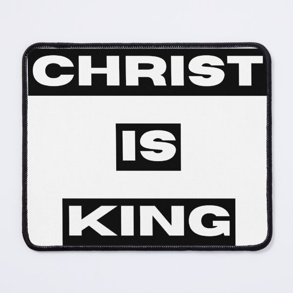 Item preview, Christ Is King – Bold Christian Faith Typography designed and sold by Wesli.