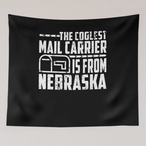 Item preview, Rual Mail Carrier Nebraska  Mailman Christmas Funny designed and sold by shoppzee.