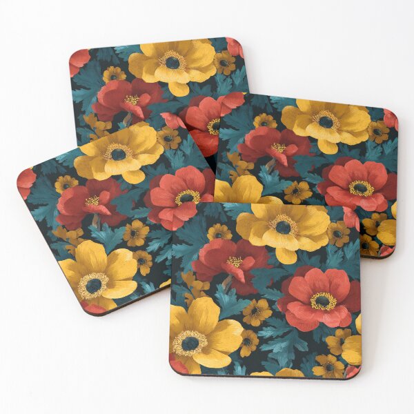 Item preview, Lush Jacobean Flower - Flower Floral Pattern   - Bridal Shower Gifts designed and sold by RoyalStarsPatts.
