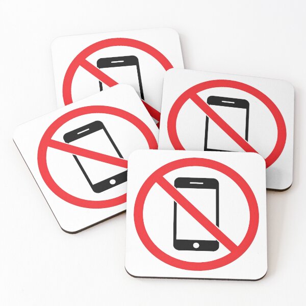 Item preview, Cell phones prohibited designed and sold by NF Designs Studio DTF.