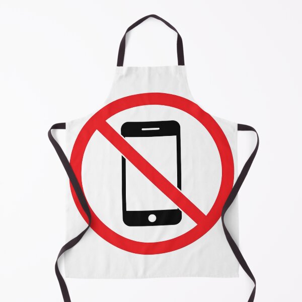 Item preview, Cell phones prohibited designed and sold by NF Designs Studio DTF.