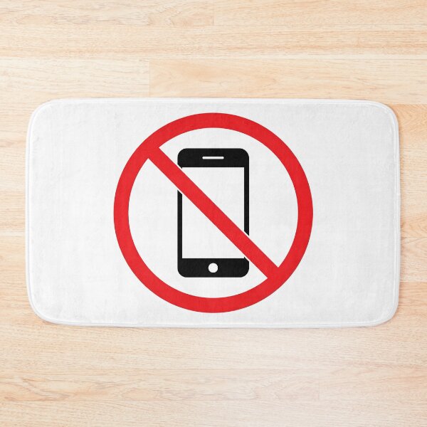 Item preview, Cell phones prohibited designed and sold by NF Designs Studio DTF.
