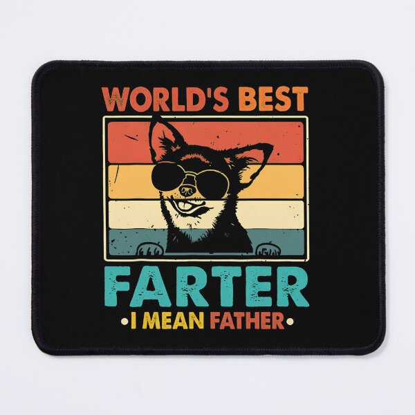 Item preview, World's Best Farter Dog Funny Father's Day designed and sold by SoyLamderma.
