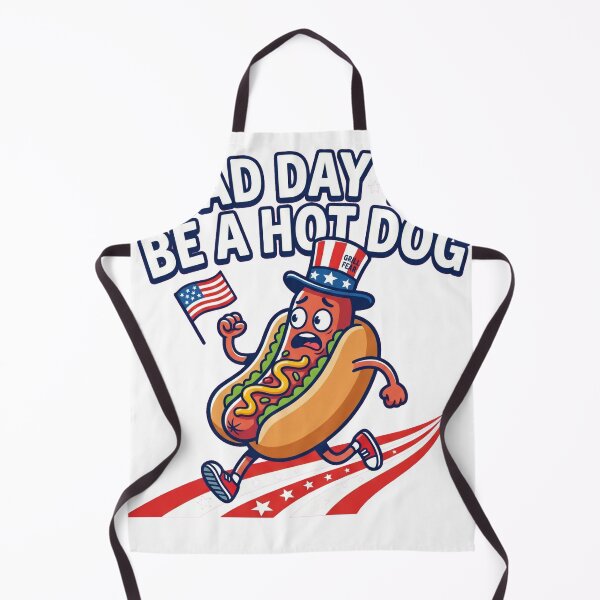 Item preview, Bad Bad Day to Be A Hot Dog 4th of July Independence Day T-Shirt designed and sold by Lopez-Design.