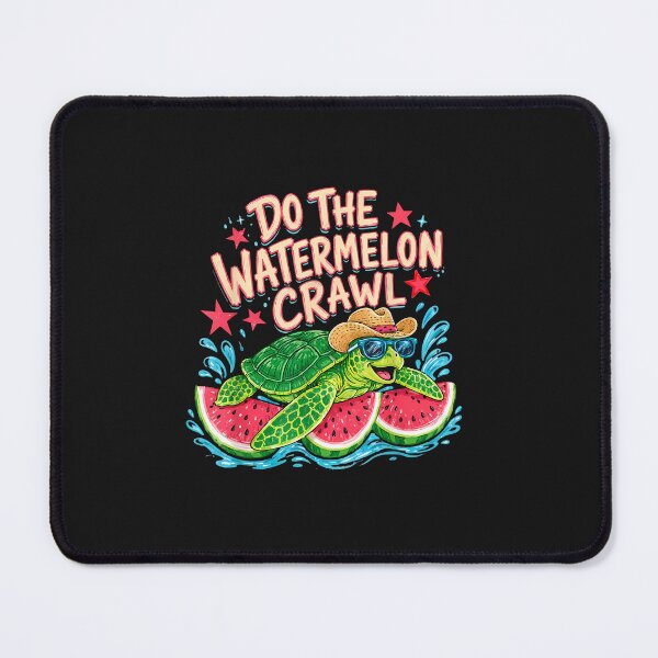 Item preview, Cute Do the Watermelon Crawl Turtle Girly Funny Summer Beach designed and sold by FrankIsabel.