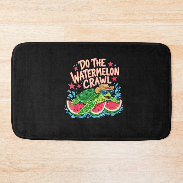 Item preview, Cute Do the Watermelon Crawl Turtle Girly Funny Summer Beach designed and sold by FrankIsabel.