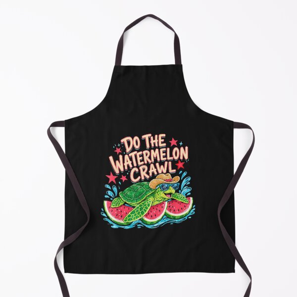 Item preview, Cute Do the Watermelon Crawl Turtle Girly Funny Summer Beach designed and sold by FrankIsabel.