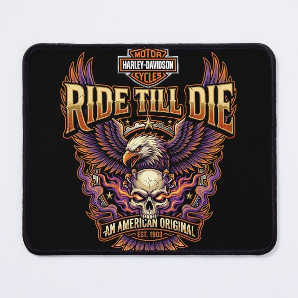 Item preview, Copy of Harley Davidson Freedom Rider Custom Motorcycle Illustration designed and sold by enzoade.