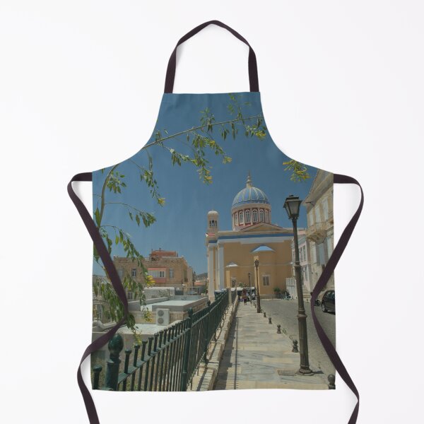 Item preview, Agios Nikolaos Church framed by a plant designed and sold by iam01110011.